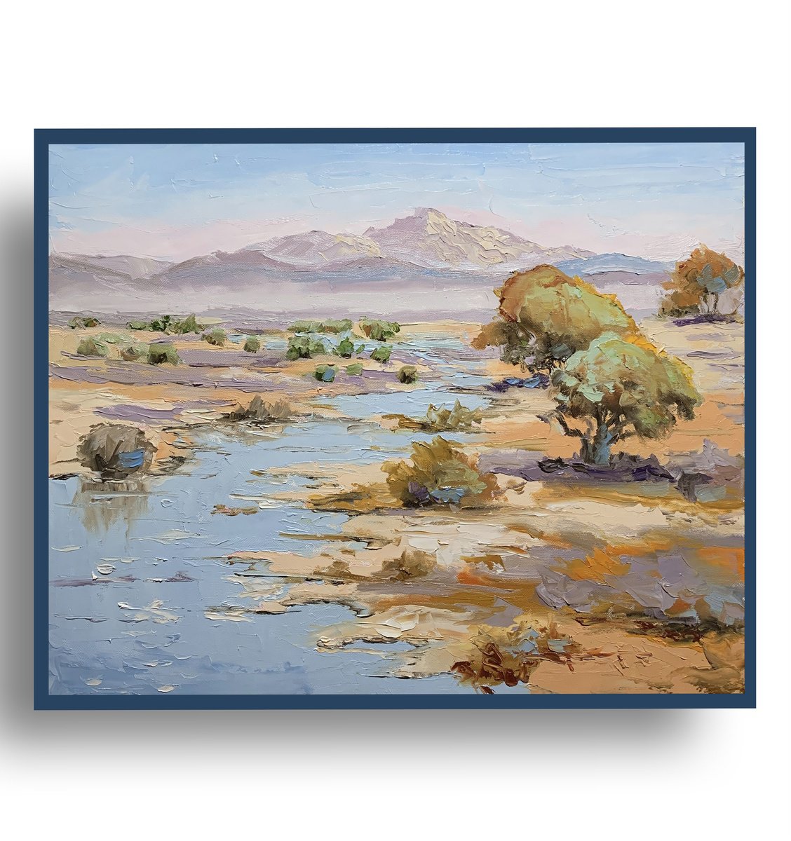 Beneath The Golden Sky. By Vita Schagen, 20 X 16, Artwork For Sale On Artfinder