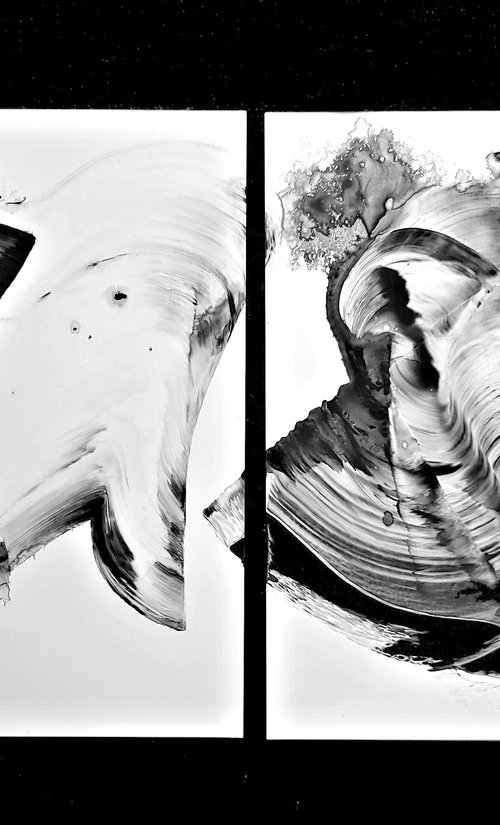 Daylight Dancers Diptych by Newel Hunter