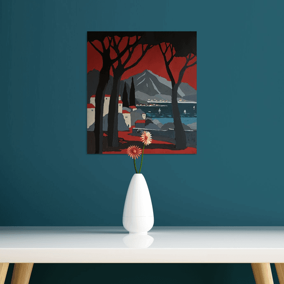 Contrasting Landscape