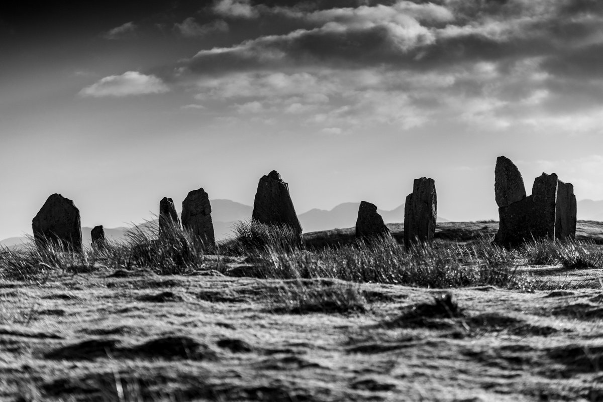 Garynahine Stone Circle - Callanish 3 - Isle of lewis by Stephen Hodgetts Photography
