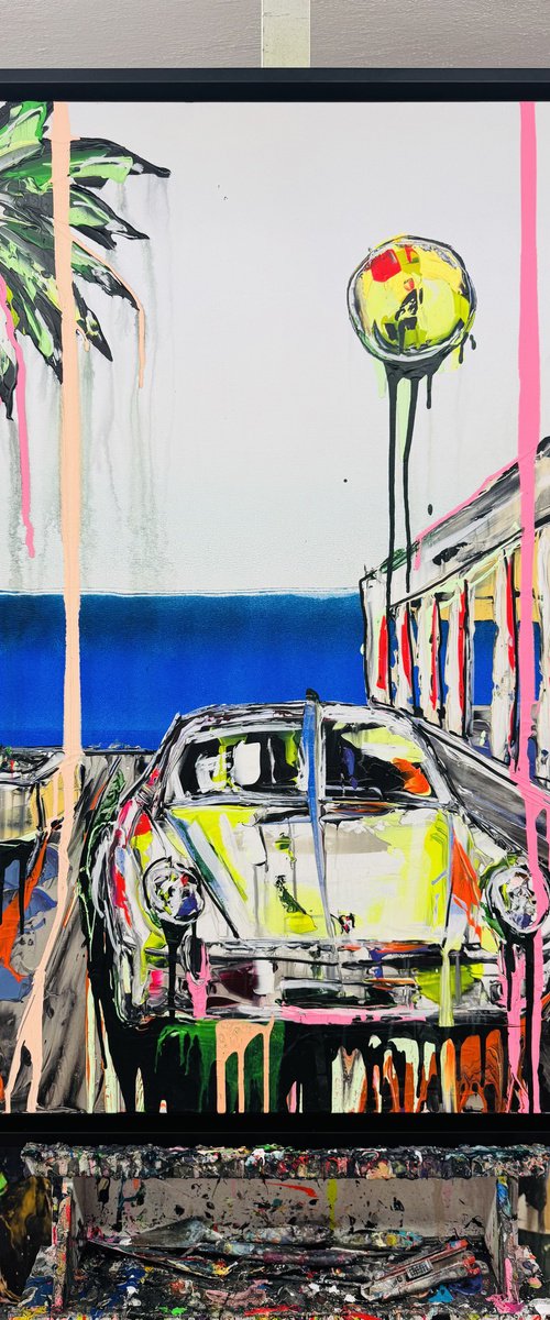 Coastal Porsche Dream by Antoni Dragan