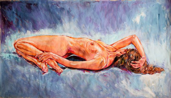 Nude Study / 106 cm x 60 cm