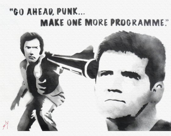 PUNK (ON BOX CANVAS)