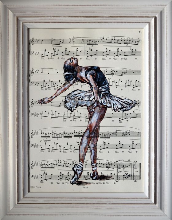 Framed Ballerina XV