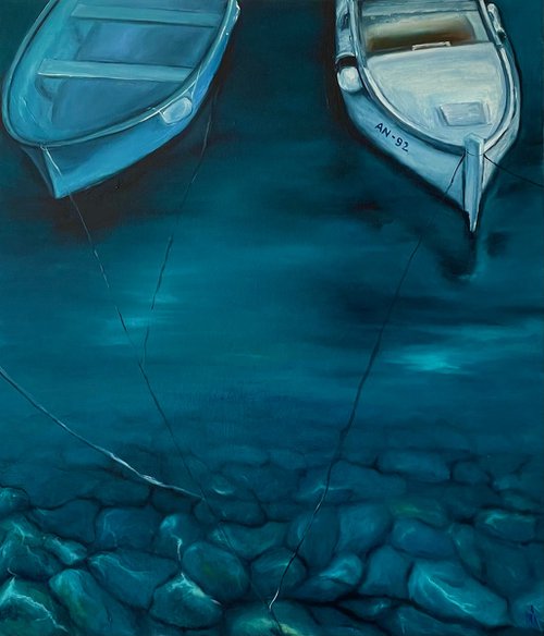 Boats by Anastasiia Novitskaya