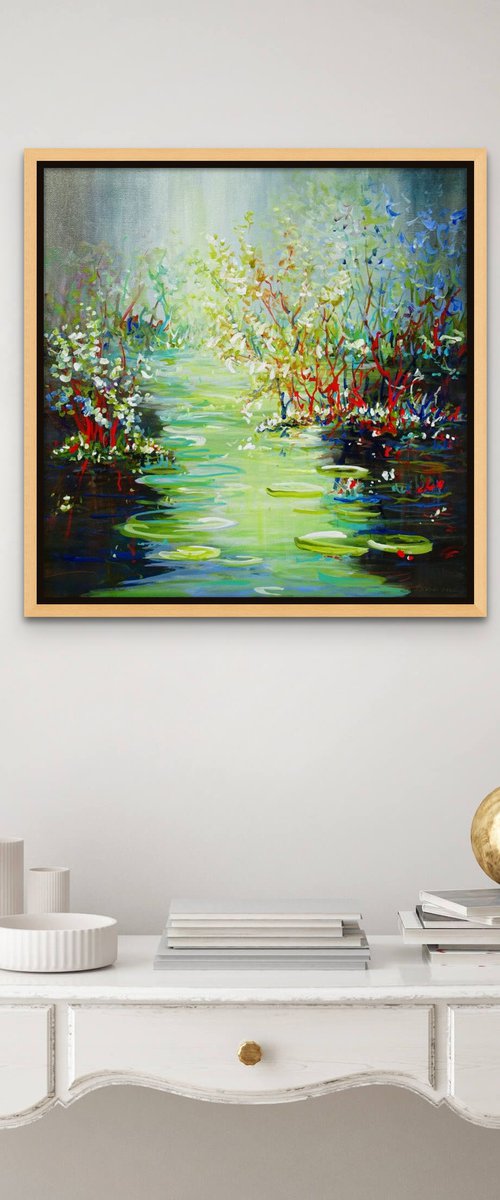 WATER REFLECTIONS I by Sveta Osborne