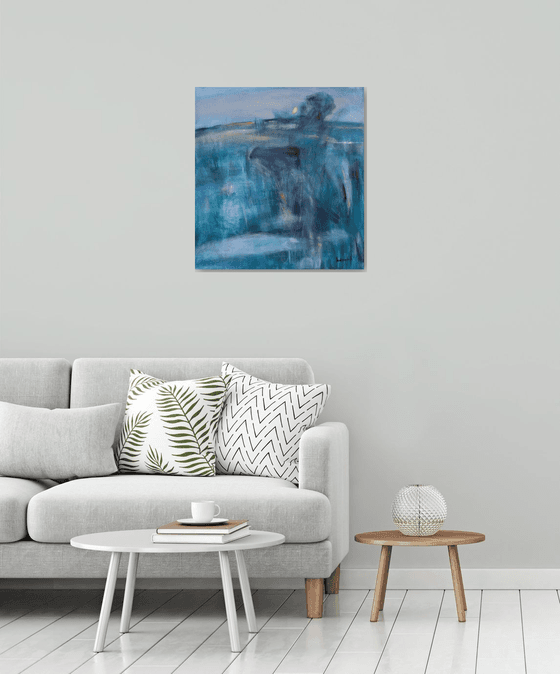 Landscape with Cow and Lake