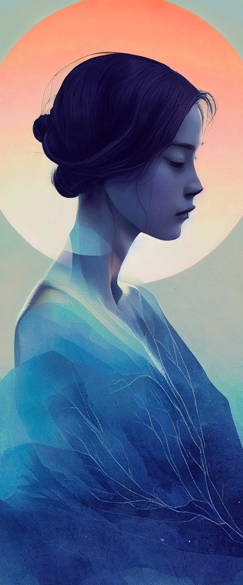 Digital Painting " Tenderne... by Yulia Schuster