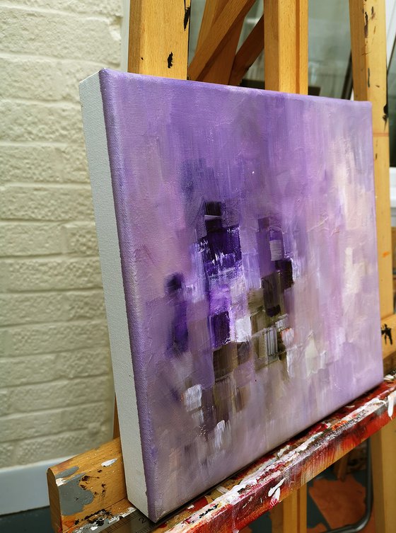 Abstract Purple City