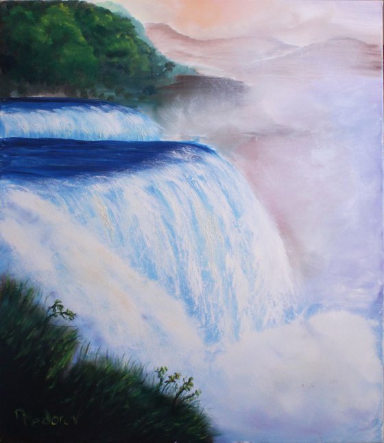 Niagara falls landscape