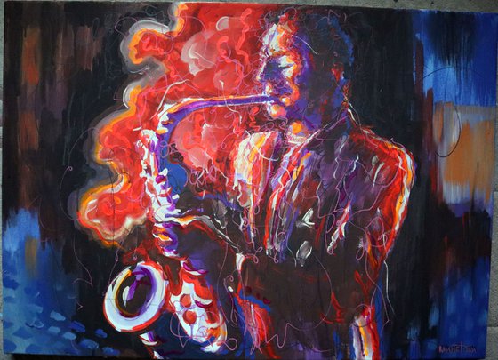 Jazz Saxophonist.