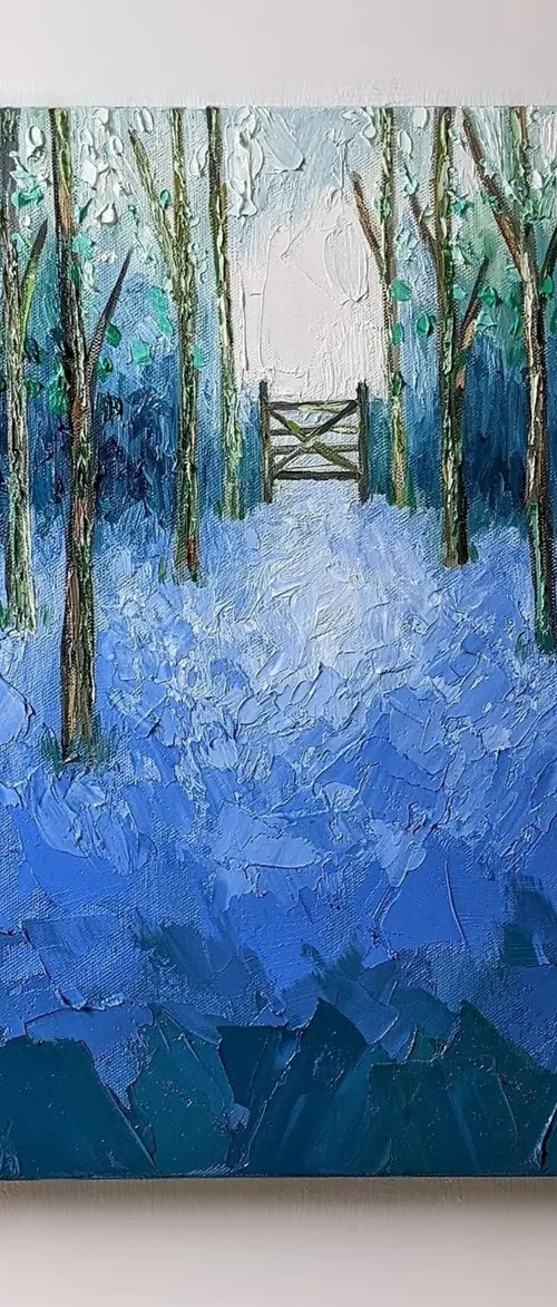 Bluebell carpet by Paige Castile