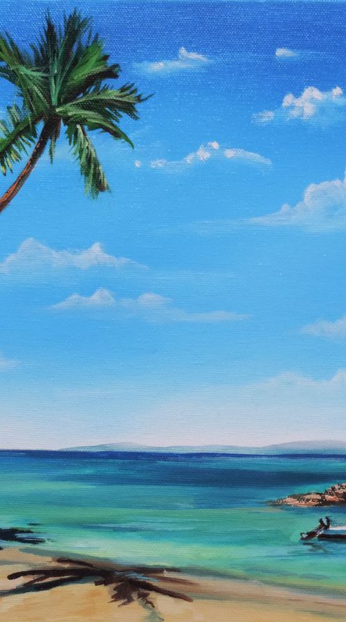 Summer Beach by Gordon Bruce