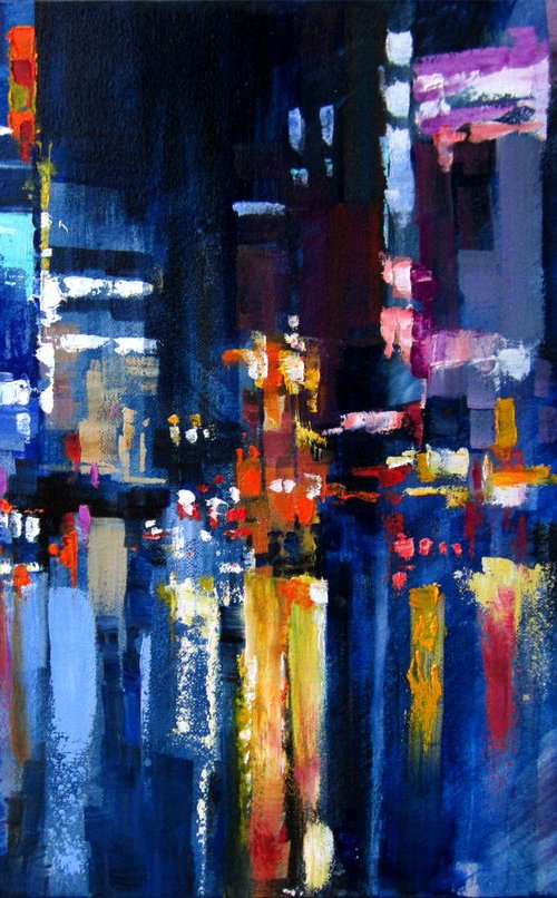 Night city by Aleksandr Neliubin