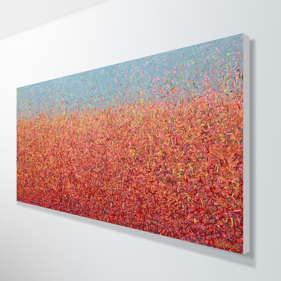 Watarrka Glow 152 x 76cm acrylic on canvas