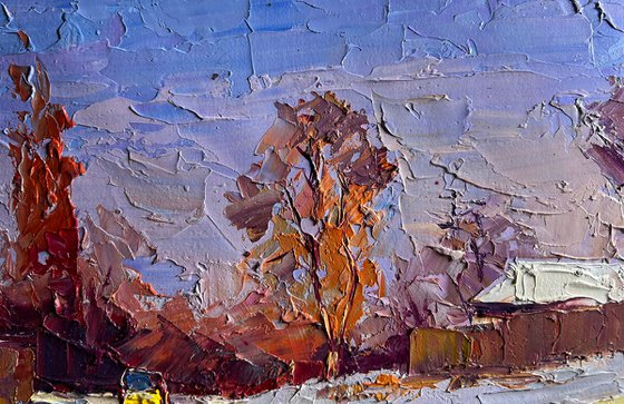 The Street Was Covered with Snow