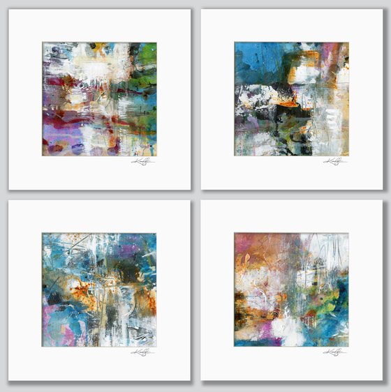 Magical Things Collection 1 - 4 Abstract Paintings