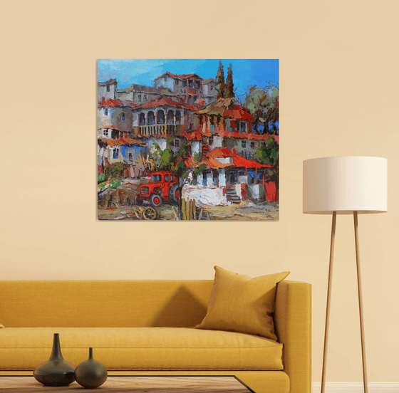 Red-Tiled Village