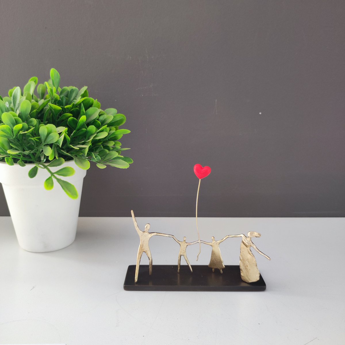 Impressionistic Portrait Bronze Sculpture By Anna Andreadi, 5 X 4, Unconditional, Original Artwork