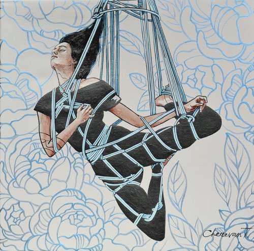 Shibari artwork - Rope art | Greeting Card