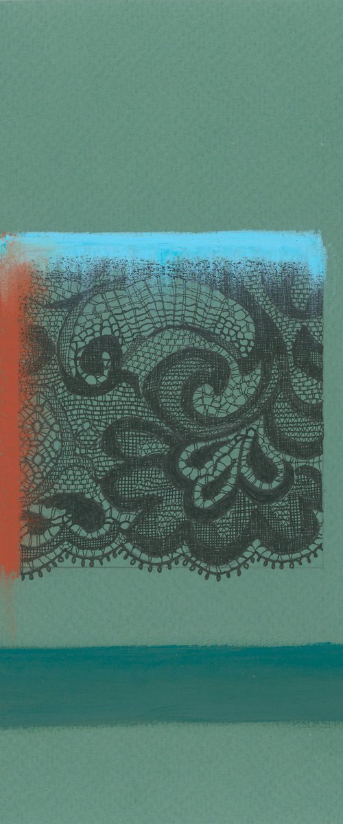 Needlework Three by Kristine Facchetti