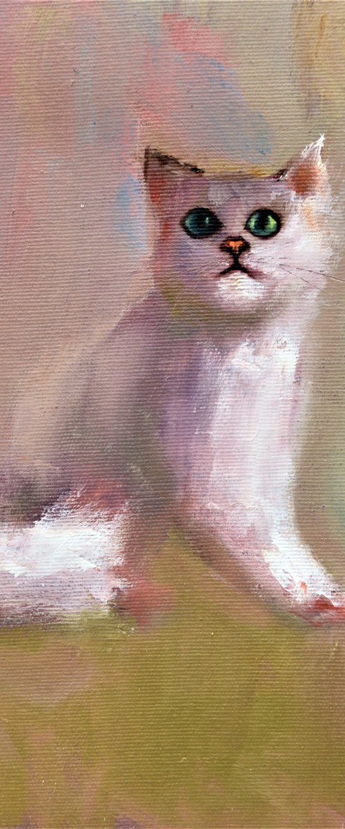 White fluffy by Elena Lukina