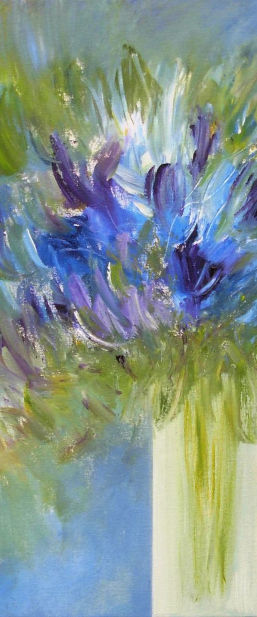 Abstract Floral 5 by Jan Rippingham
