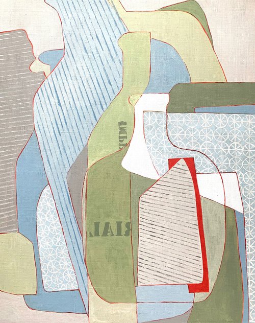 Composition with bottles №2 by Olga Sennikova