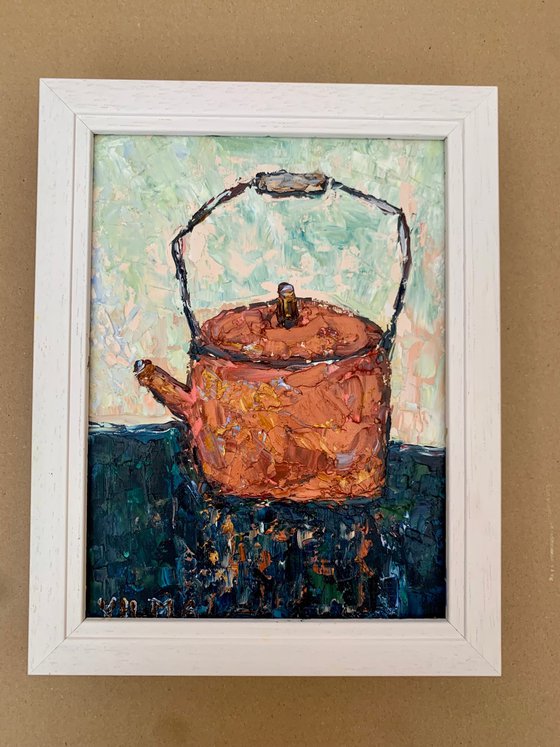 Still Life with a Copper Teapot