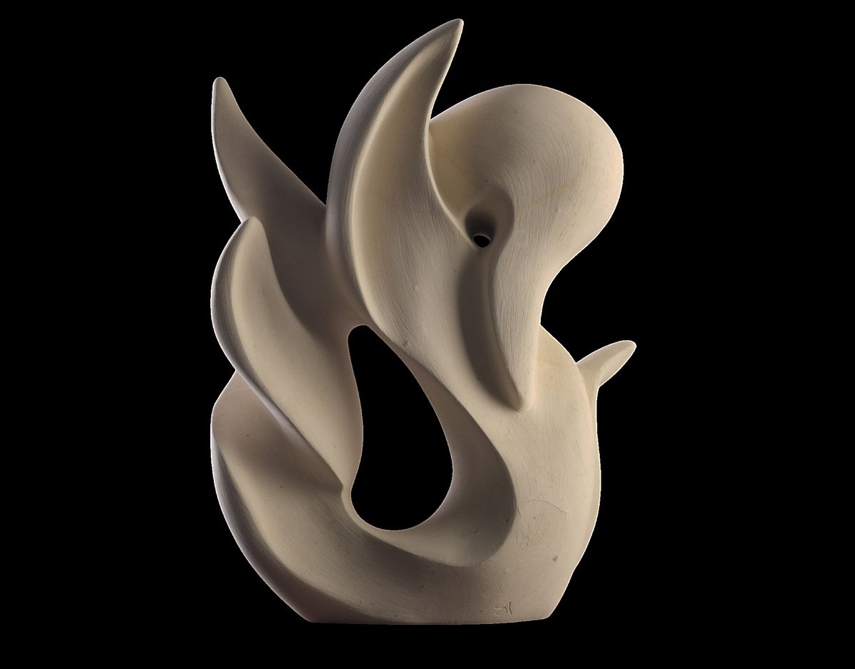 Animal Stone Sculpture By Andrea Serra, 15 X 20, Pura, Original Artwork