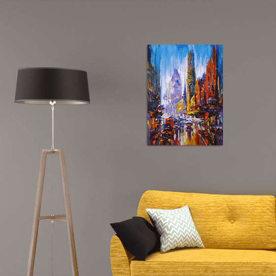 Modern rhythm of the old city