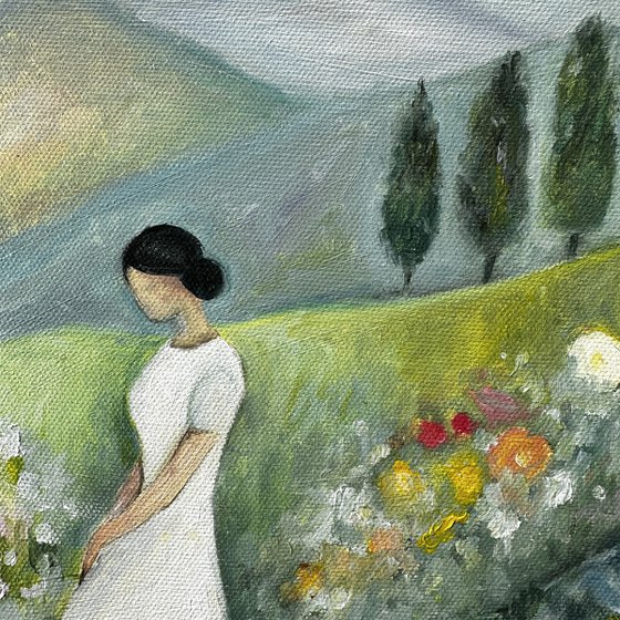 Woman in the Garden