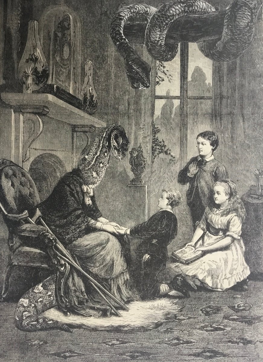 Surrealistic Portrait Collage By Tudor Evans, 6 X 9", In The Parlour, Original Artwork