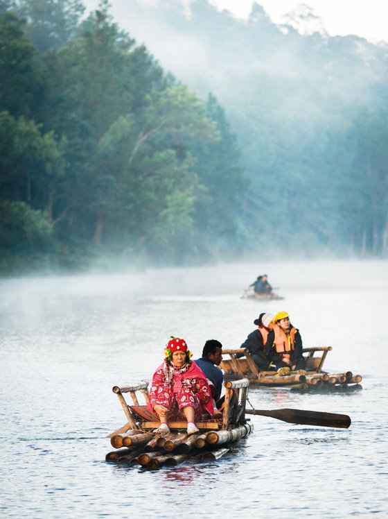 Misty Morning On The Lake