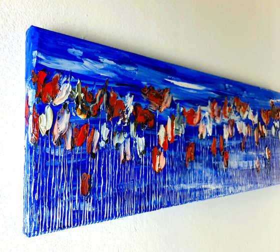 Poppies On Blue Sky 2