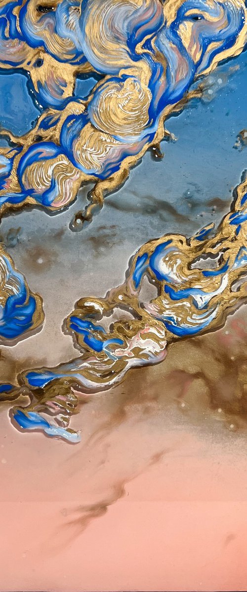 Blu di Persia by Marjan Fahimi