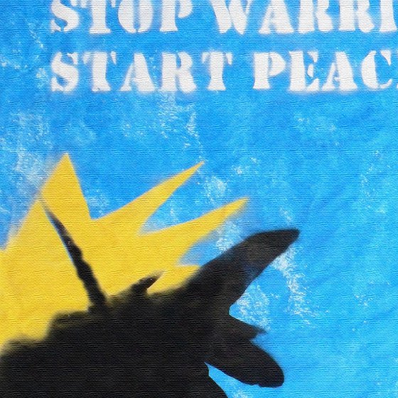 Stop warring (on plain paper).