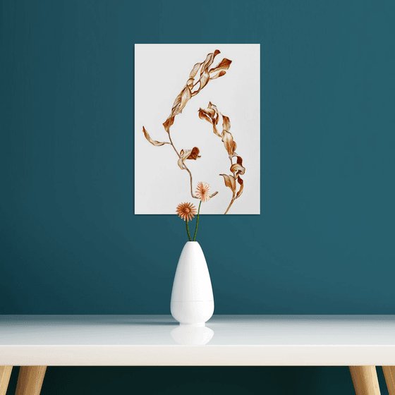 Autumn dance 28x38cm (2021) original botanical art