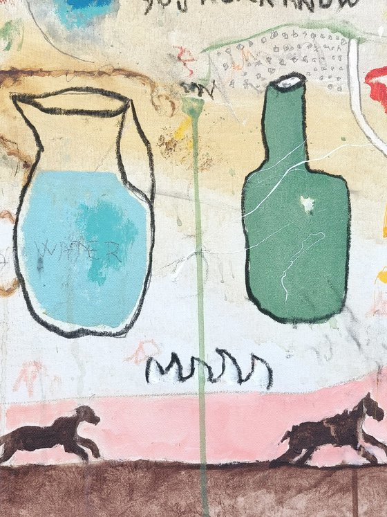 Walking down the track