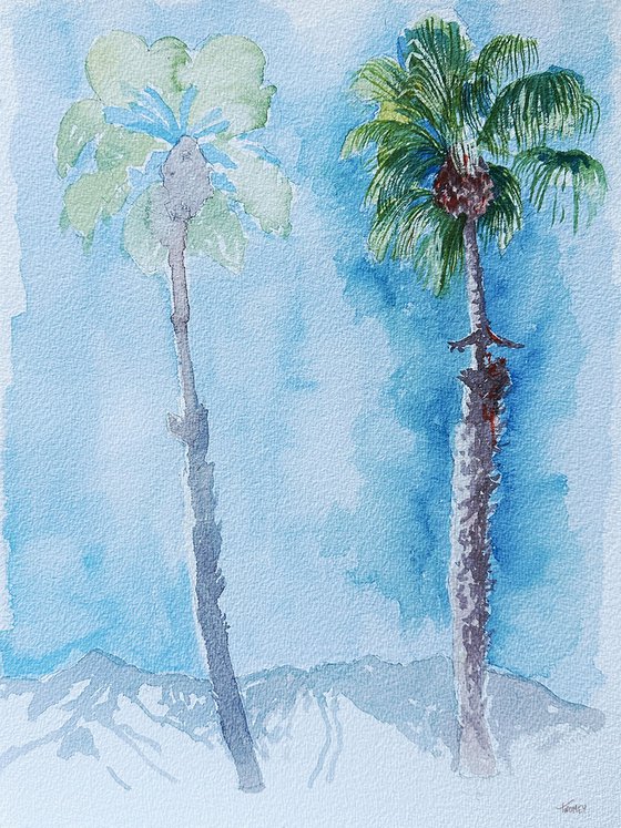 Dueling Palms