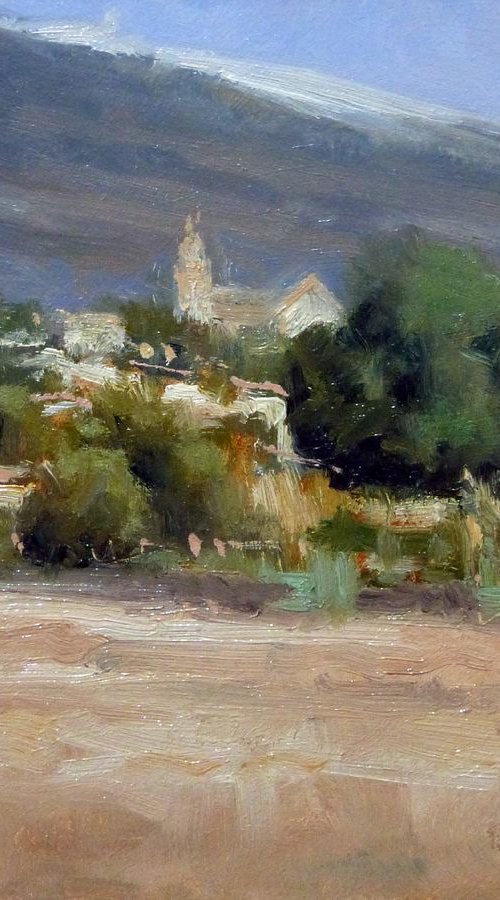 Bedoin in front of Mont Ventoux by Pascal Giroud