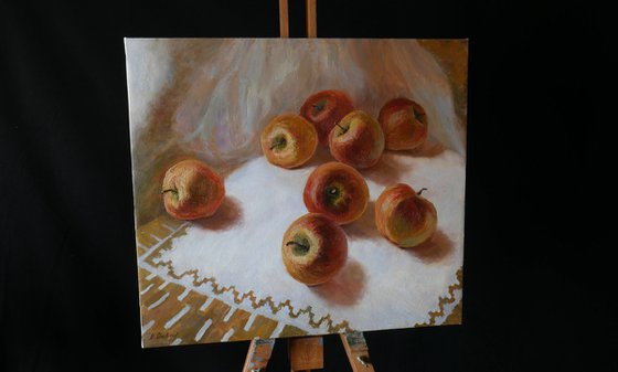 Apples painting