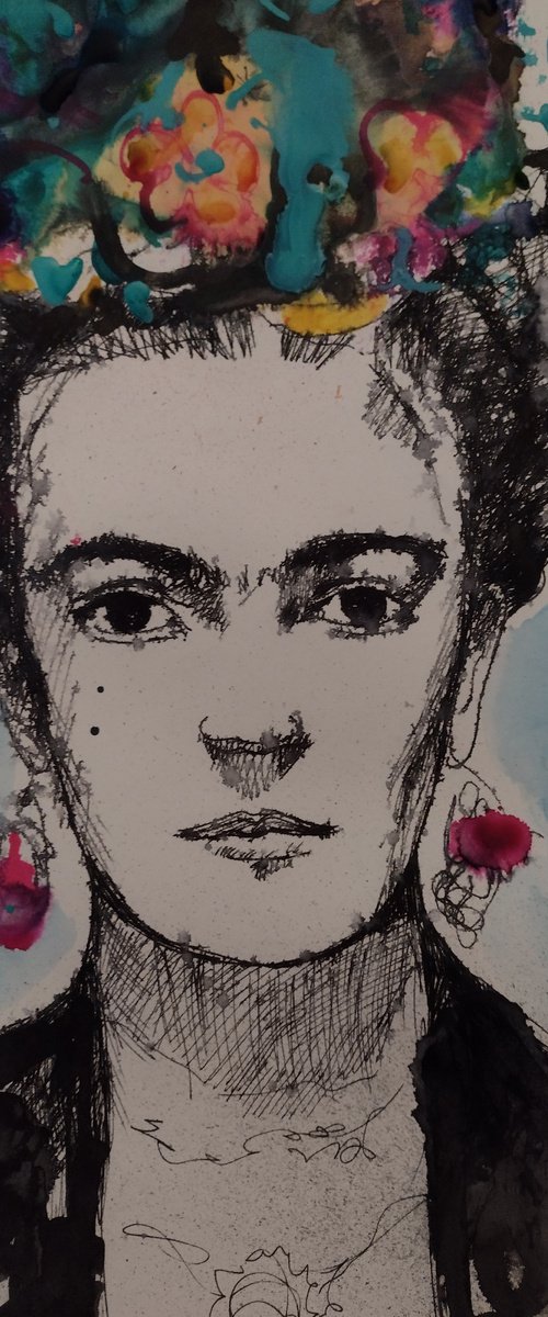 Ink Frida by Marina Del Pozo