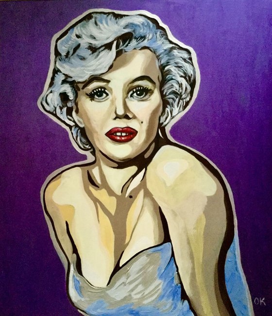 Marilyn Monroe. 50% OFF SALE. Goddess of Hollywood. Movie star. MODERN URBAN ART OFFICE ART DECOR HOME DECOR GIFT IDEA