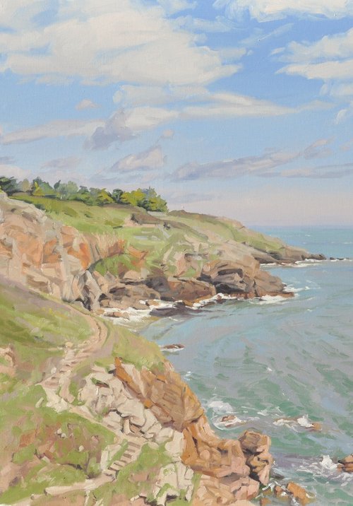 Rhuys peninsula, summer afternoon by ANNE BAUDEQUIN