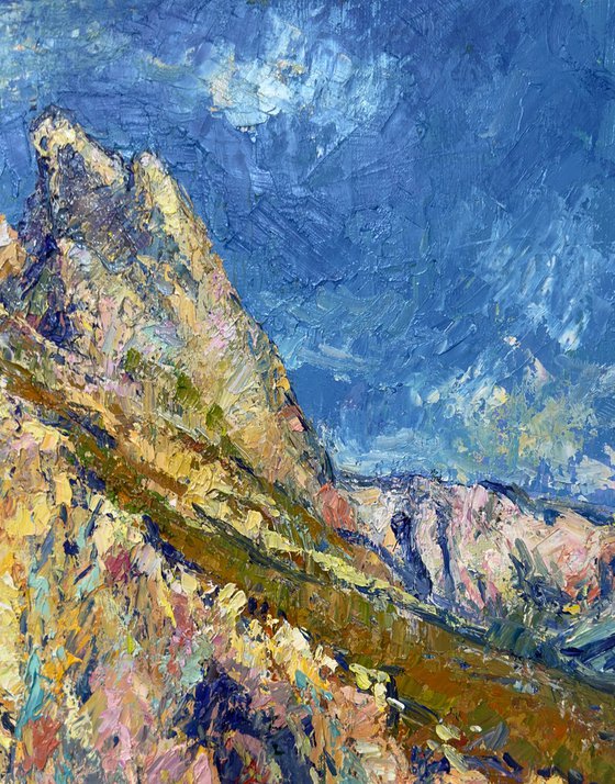 Shards of sky. Dolomites