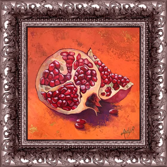 Pomegranate part 3 (orange)