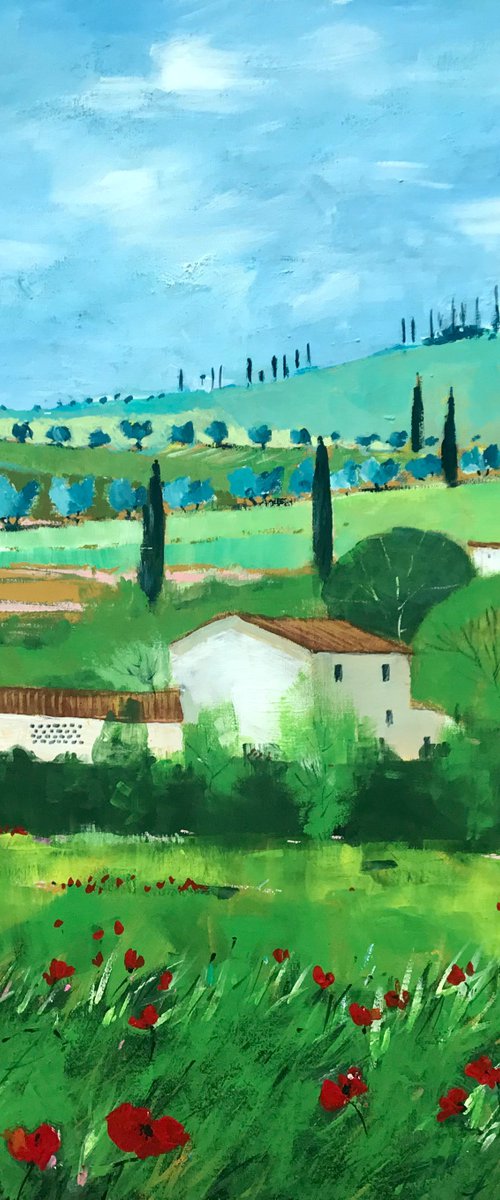 Tuscan landscape by Alessandro Andreuccetti
