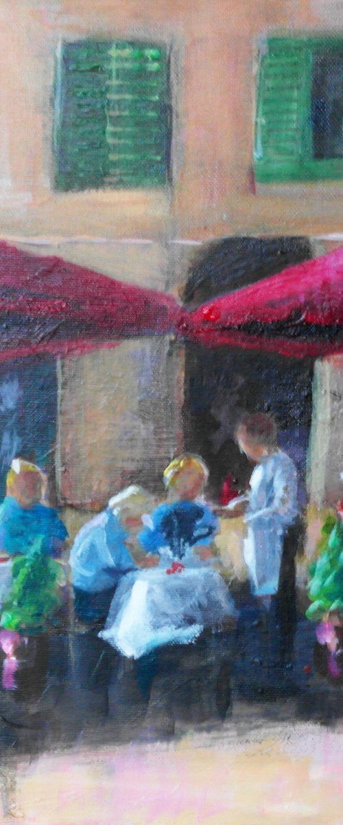 Al fresco by Rosalind Roberts