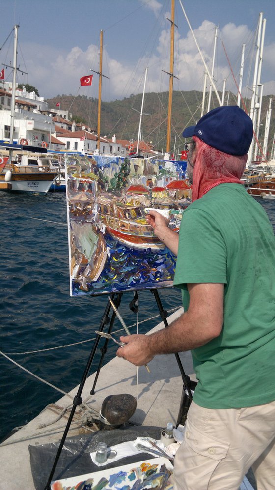 TURKEY BOATS. MARINA